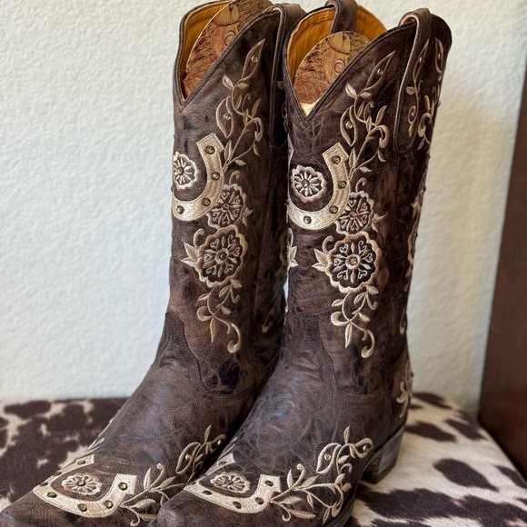 Brand new never worn Old Gringo Lucky Cowboy Boots - Picture 1 of 6
